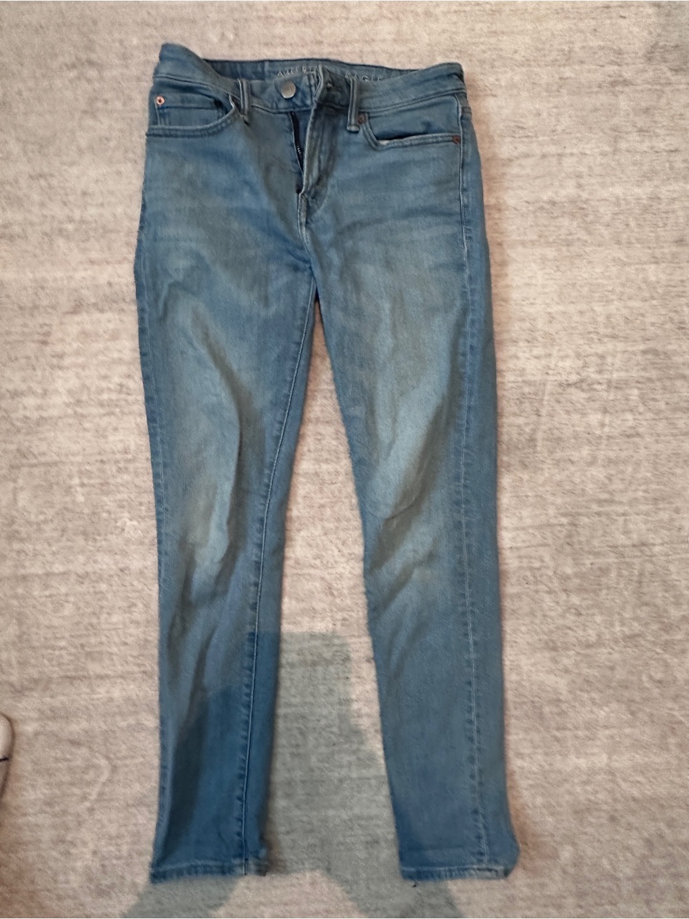 American Eagle Outfitters Skinny Jeans in Medium Blue Wash